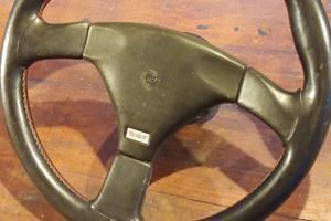 volante in pelle con Mozzo audi 80