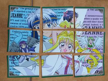 Set cards anime Kamikaze kaito Jeanne