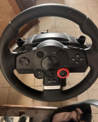 Logitech Driving Force GT + Staffa in acciaio