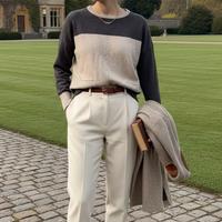 Maglione I AM  Misto Lana, Angora e Cashmere