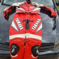 tuta moto Yamaha vintage 