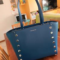 Borsa tote blue Michael Kors
