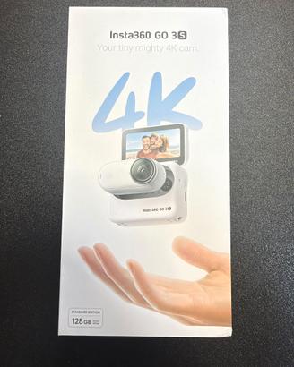 Insta360 GO 3S 4K 128GB Bianco Artico