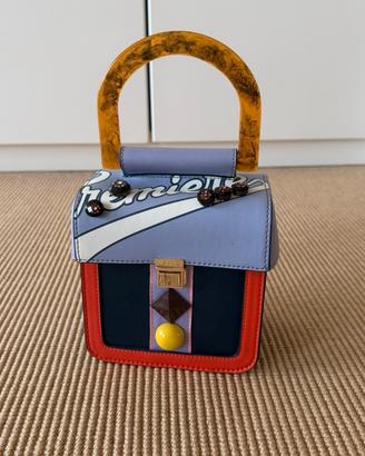 Borsa Fracomina piccola multicolor