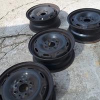 Cerchi in ferro da 13 pollici 4x98 attacco fiat