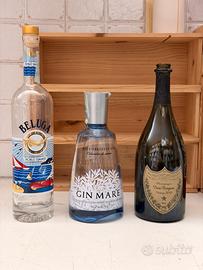 Bottiglie da collezione vuote