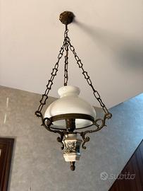 Lampadario a sospensione vintage