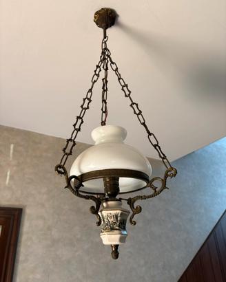 Lampadario a sospensione vintage
