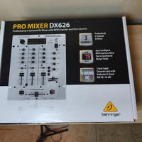 Behringer PRO MIXER DX626 nuovo – mixer DJ 3 canal
