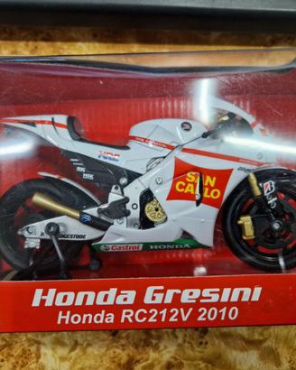 Honda Gresini RC212V 2010 SIMONCELLI SCALA 1:12