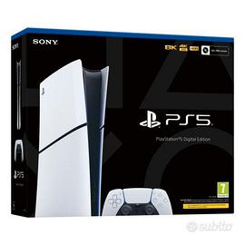 PS5 Slim Digital NUOVA SIGILLATA con Garanzia