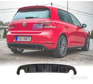 DIFFUSORE VOLKSWAGEN VW GOLF 6 LOOK GTI USCITA DA 