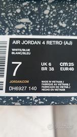 Jordan air 4 retro navy