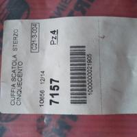 Cuffia scatola sterzo cinquecento