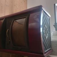 stufa a legna palazzetti i maiolica e ghisa