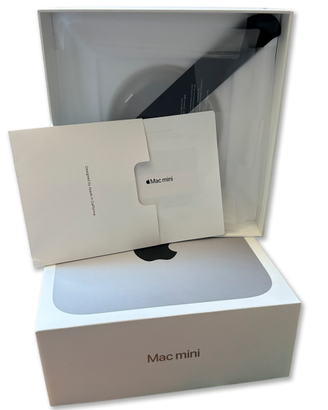 Mac Mini M1 - Scatola e cavo originale - 8GB 256GB