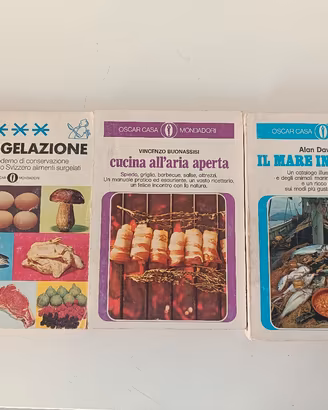 3 manuali pratici cucina di pesce e conservazione