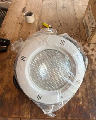 Luce led piscina 18w faretto subacqueo