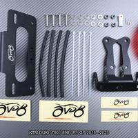 Portatarga corto KTM DUKE 790 890 R GP 2018 - 2025