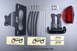 Portatarga corto KTM DUKE 790 890 R GP 2018 - 2025