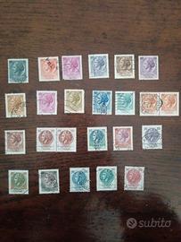 francobolli serie turrita