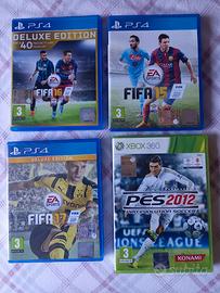 Giochi PS2 - PS3 - PS4 - XBox 360 a 5 euro l'uno