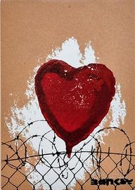 BANKSY 6 STAMPE PRIMO LOTTO