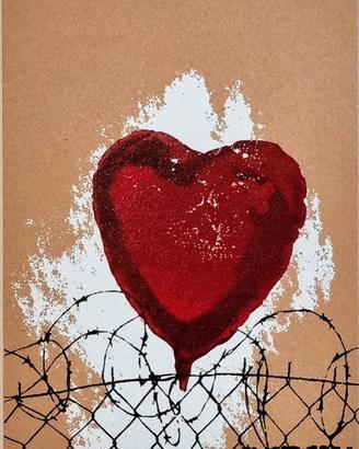 BANKSY 6 STAMPE PRIMO LOTTO