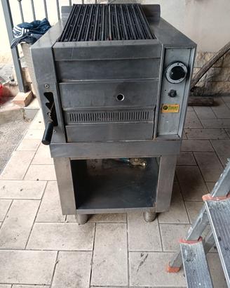 GRIGLIA PIETRA LAVICA A GAS - FIMAR 🥩 - Usata, fu