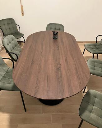 Tavolo da pranzo ovale / Sala riunioni nuovo
