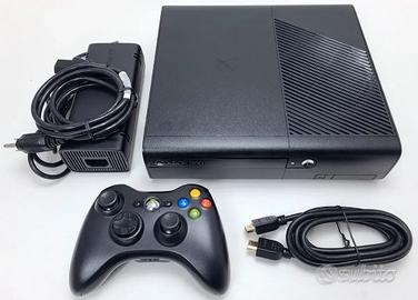 xbox 360 250gb + 2 controller usb + 10 giochi