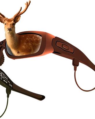 Occhiali Smart da sole con Fotocamera/Bluetooth.