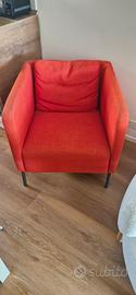 poltroncina rossa ikea
