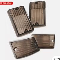 Kit gemme frecce  anteriori + posteriori nero