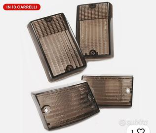 Kit gemme frecce  anteriori + posteriori nero