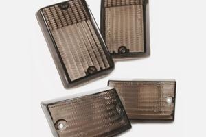 Kit gemme frecce  anteriori + posteriori nero