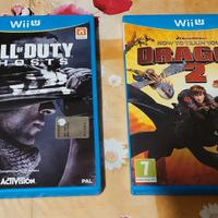 Call of Duty ghosts e Dragon 2 wii u