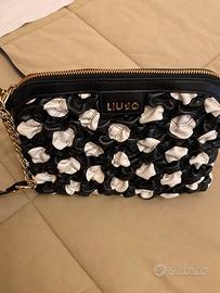 Borsa Liujo fantasia bianca e nera  nuova
