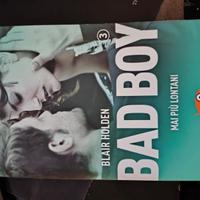 libro "bad boy, mai più lontani"