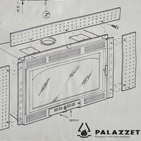 PALAZZETTI KIT CORNICE FRONTALE PER ECOPALEX 76