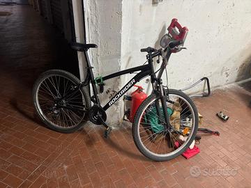 MTB ROCKRIDER ST 50 SPORT TRAIL NERO TAGLIA S