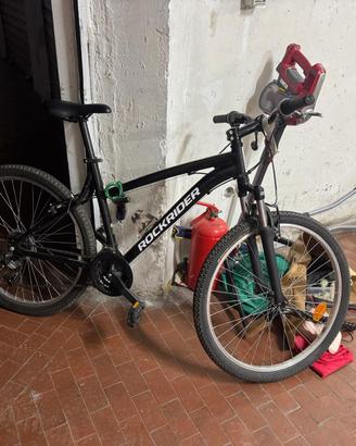 MTB ROCKRIDER ST 50 SPORT TRAIL NERO TAGLIA S