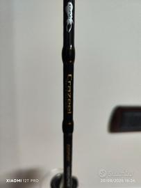 Canna da eging Crazeel, mulinello Shimano e altre