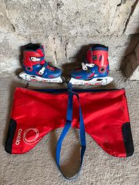 Pattini in linea Oxelo bambino taglia 32-34
