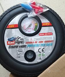 Compressore PORTATILE per AUTO 