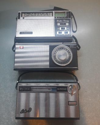 Radio d'epoca Hitachi da collezione