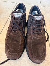 Hogan interactive 43 in camoscio marrone