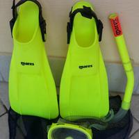 Pinne e maschera mare