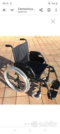 nuovissima sedia a rotelle per anziani,più 