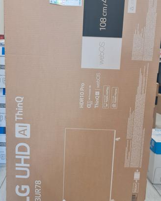 Lg
TV LED 43" 43UR781C ULTRA HD 4K SMART TV WIFI 